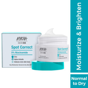 Nykaa SKINRX 5% Niacinamide Spot Correct Day Moisturiser with SPF 15 for Normal to Dry Skin