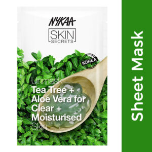Skin Secrets Indian Rituals Tea Tree + Aloe Vera Sheet Mask For Clear & Moisturised Skin