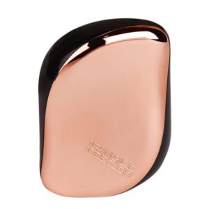 Tangle Teezer Compact Styler Detangling Hairbrush - Rose Gold Black